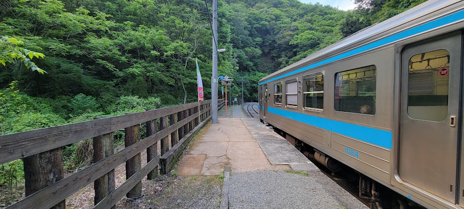 退避した列車